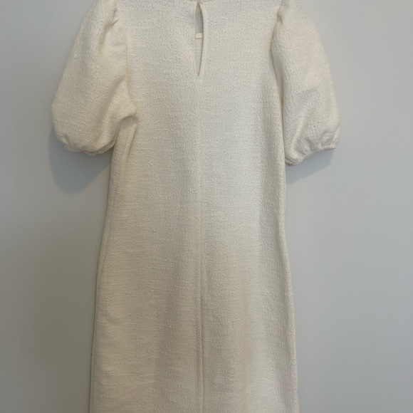 NWT- ZARA TEXTURED MATERIAL MINI DRESS SIZE S - Picture 5 of 7